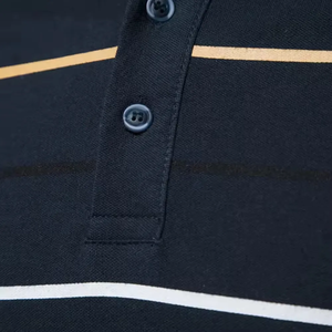 Chemises décontractées sur mesure pour hommes grandes tailles 2025 avec col montant, 100 % coton, manches courtes, respirantes et écologiques - Product Image 5