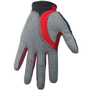Vente en gros Gants de golf blancs antidérapants en cuir Gants de golf ajustés avec logo personnalisé en matériau souple pour femmes et hommes - Product Image 3