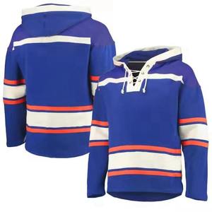 Custom Sublimation Printed Ice Hockey Jersey Pullover Hoodie 100% Polyester Padded Waterproof High Quality Hockey Apparel Custom - Product Image 4