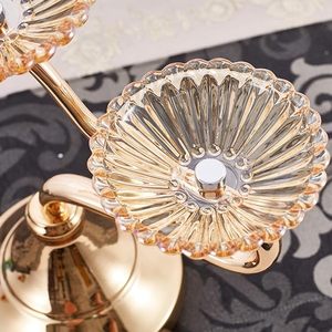 Portavelas Golden Tealight Pájaro Rosa en forma de corazón - Product Image 4