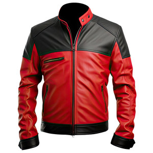 Veste en cuir d'hiver de haute qualité d'usine de mode extérieure de service d'OEM nouveau design chaud intérieur vestes en cuir d'hiver - Product Image 1