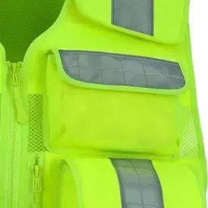 Chaleco de primera respuesta de alta visibilidad Chaleco de seguridad de alta visibilidad reflectante para Respuesta de Emergencia personalizable con logotipo - Product Image 4