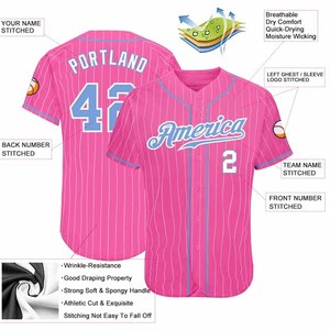 Camisetas de Béisbol y Sóftbol Unisex de Alta Calidad - Camisetas de Verano Transpirables de Manga Corta con Estampado Personalizado, Protección UV, 100% Poliéster - Product Image 3