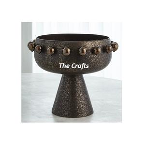 Bol de service alimentaire en acier inoxydable poli à l'or Bol à chocolat de service au design unique pour la maison Restaurant - Product Image 4