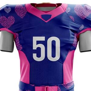 Hot Selling Men American <b>Football</b> Uniform Latest Design Breathable short sleeves Wholesale <b>Price</b> Men American <b>Football</b> Uniform - Product Image 5