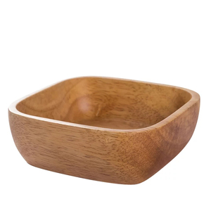 2023 nueva llegada cuenco de madera redondo hecho a mano para servir estilo rústico de granja decoración del hogar de origen directo India fiesta sopa ocasión - Product Image 5