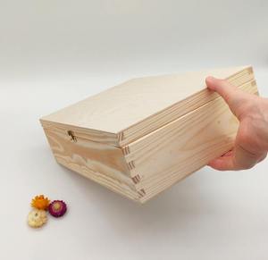 Eco-Friendly <b>Wooden</b> <b>Box</b> Heart Shape with Polished Finish for Jewelry & Gift Storage-Soft Interior for Delicate Items - Product Image 4