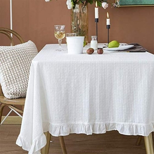 Embroidery Handmade Cotton Linen Tablecloth Punching <b>Table</b> Cloth For Home Wedding Restaurant <b>Table</b> <b>Cover</b> Party Home Hotel - Product Image 4