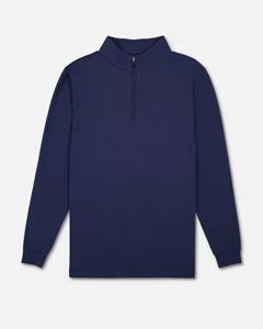 Sweat-shirt à capuche zippé 1/4 avec logo personnalisé Sweat-shirt à capuche de golf en polyester avec col zippé pour hommes - Product Image 1