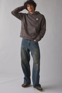 Sudadera con Capucha Moderna de Alta Calidad, Corte Cuadrado, Algodón Grueso, Estilo Oversize, Transpirable, para Hombre, Servicio OEM, EE. UU. - Product Image 2