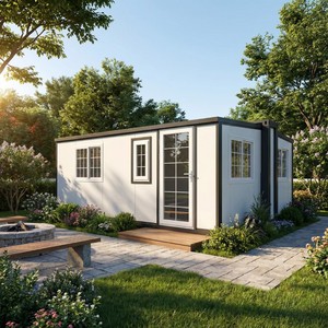 Casa Prefabricada <span class=keywords><strong>Blanca</strong></span>, Casa Plegable Expandible, Casas Pequeñas Prefabricadas <span class=keywords><strong>en</strong></span> Venta - Product Image 1