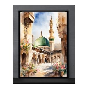 Impresionantes Pósters de Caligrafía Árabe para Decoración de Sala de Estar, Arte de Pared, Póster Islámico para Eid - Ramadán - Product Image 5