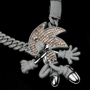 Collar con colgante de diamantes de primera calidad para un aspecto clásico y contemporáneo disponible a precios de exportación - Product Image 4