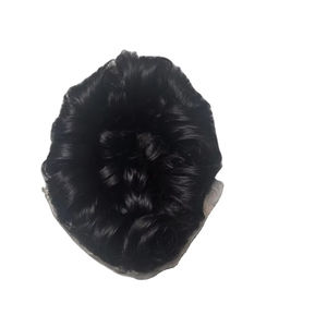 Taz Hair MGM Model Perruque Toupet pour Homme en Cheveux Humains Remy Indiens, Lace Front, Ondulation Water Wave, Souple, Systèmes de Prothèses Capillaires - Product Image 3