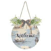 Panneau de porte personnalisé en PVC pour chambre d'enfant, motifs de dessins animés colorés, bibliothèque, cadeaux durables à suspendre au mur