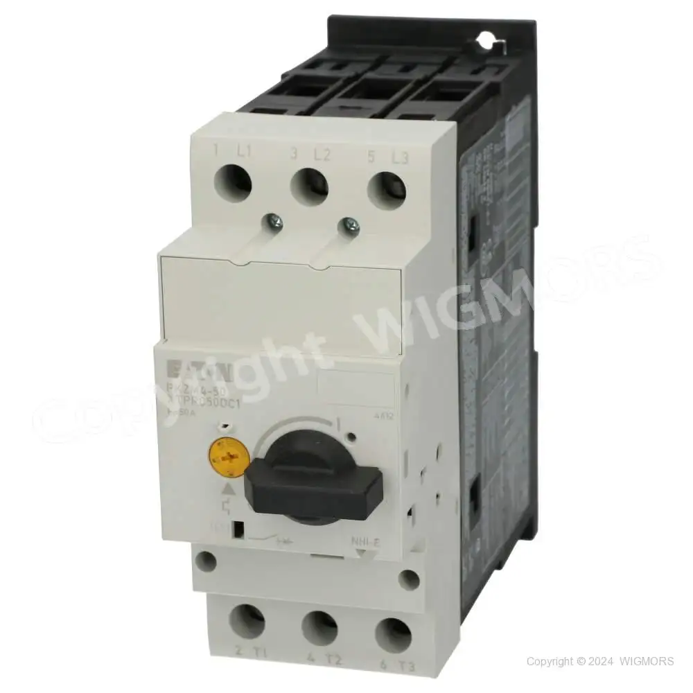 Моторный защитный выключатель EATON 3P 25 кВт 40-50A PKZM4-50 XTPR050DC1NL