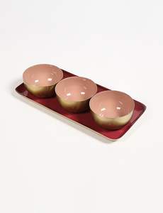 Cuencos para servir de hierro y metal con acabado metálico con superficie lisa perfectos para hogares modernos, hoteles altos y Decoración de cocina elegante - Product Image 5