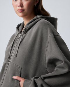 Sudadera con Capucha Extra Grande para Mujer, OEM ODM, Ropa Deportiva al por Mayor, Estilo Urbano Informal, Impresión de Logotipo, Secado Rápido, Sudadera con Capucha de Invierno - Product Image 2