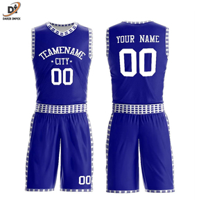 Uniforme de baloncesto de la mejor calidad de poliéster 100% uniforme de baloncesto de nuevo diseño personalizado de alta calidad - Product Image 4