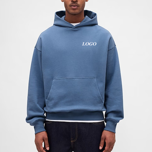 Sudadera con Capucha para Hombre, Diseño Personalizado con Logotipo, Color Sólido, Gruesa, con Capucha y Diseño Moderno para Pedidos al por Mayor, Diseño a Precio Económico - Product Image 1