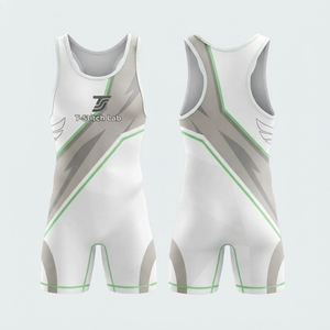 Nouveauté : Maillots de lutte pour hommes, impression numérique, prix abordable, extensibles, durables, anti-humidité, séchage rapide, vente en gros - Product Image 2