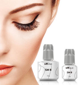 Colle bsm de TYPE B à cils, colle noire, outil de beauté pour faux-cils, étiquette privée, OEM, ml - Product Image 1