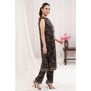 Último Modelo de Vestido Salwar Kameez Personalizado para Mujer, Sin Mangas, Ligero, de Secado Rápido, con Bordado, Tela Transpirable, Hecho a Medida - Product Image 5