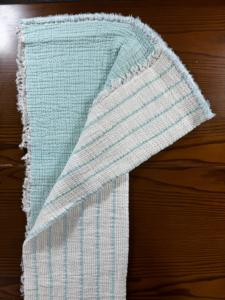 100% algodón 8 capas muselina verde claro Bebé y niños manta XL 120x100 cm Color Coral - Product Image 4