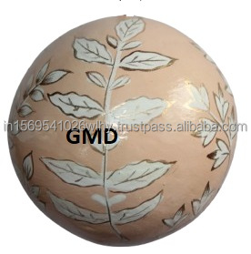 Elegante PAPEL DE Navidad Mache Ball Tree Decoraciones de tamaño personalizado Adornos colgantes para interiores 8 cm para decoración festiva - Product Image 3