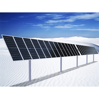 Système de suivi solaire à axe unique à ajustement intelligent, support de montage photovoltaïque pour système de suivi solaire