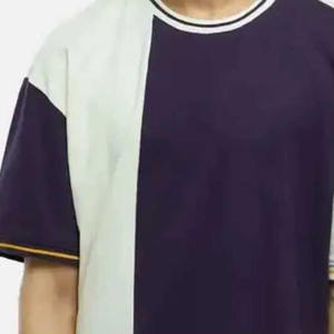 Camisetas de algodón 100% para hombre, superventas, estampado personalizado, peso pesado, ajuste holgado, cuello redondo, estilo callejero, diseño de manga corta, estambre - Product Image 2