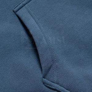 เสื้อฮู้ดสวมหัวน้ำหนักเบาสำหรับผู้ชายเสื้อสเวตเชิ้ตผ้าฟลีซย้อมสีล้วนป้องกันการหดตัวสำหรับฤดูหนาว XS ขายส่ง - Product Image 6