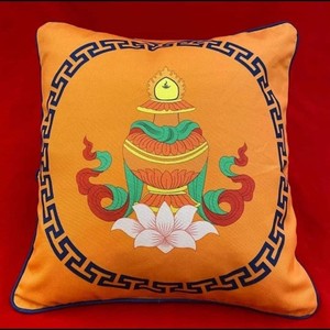 ปลอกหมอนอิงโซฟาสี่เหลี่ยมผ้าคอตตอนแท้18X18อันเป็นมงคลสำหรับตกแต่งโรงแรมบ้านหลังด้วยลวดลายหรูหรา - Product Image 1