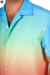 Ensemble T-shirts et shorts unis en coton pour hommes unisexe Collection été 2025 Ensemble chemise et short respirant à manches courtes - Product Image 2