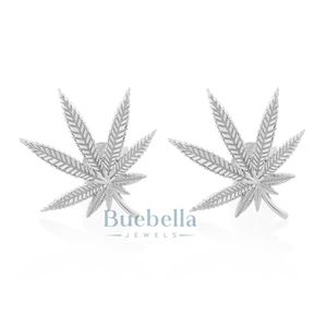 Moda Simple bosque estilo oro hoja de arce pendientes nicho diseño moda hoja pendientes al por mayor para mujeres - Product Image 1