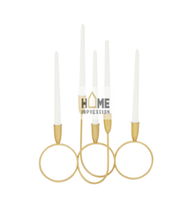 Vente en gros de bougeoirs en métal doré décoratifs pour la maison et les hôtels Bougeoirs en métal décoratifs de fantaisie Bougeoirs en métal à vendre en gros - Product Image 4