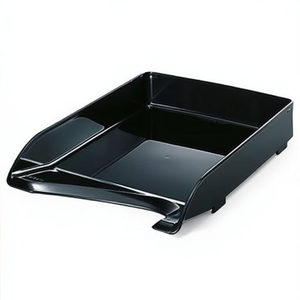 Bandeja para Cartas DIN A4 Extra Ancha Leitz Elegant, de Poliestireno, Color Negro - Product Image 3