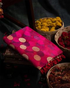 ชุดส่าหรีผ้าลินินคุณภาพพรีเมี่ยมสไตล์บูติคอินเดียดีไซน์แบบดั้งเดิมงานปักแฟนซีใส่ไปงานปาร์ตี้ - Product Image 5