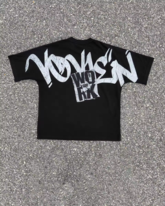 Vente en gros de t-shirts à la mode, t-shirts surdimensionnés à impression graphique, t-shirts streetwear - Product Image 5