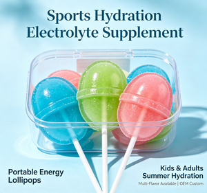 Electrolyte Solution Lollipops Sports Hydration Electrolyte Supplement Portable Five Pieces 24 Months <b>Shelf</b> Life Energy for Kids - Product Image 1
