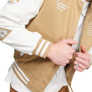 Chaqueta Bomber de Invierno para Hombre, Estilo Letterman, de Alta Calidad, con Letras Bordadas, Ecológica, de Fabricantes OEM - Product Image 2