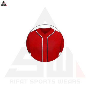 Tenues de baseball unisexes en polyester respirant imprimé de haute qualité avec options personnalisables - Product Image 2