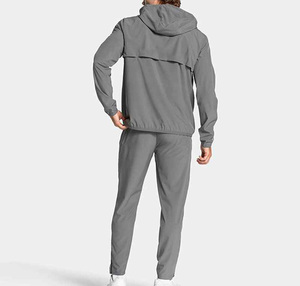 Chaqueta Deportiva Impermeable, Transpirable, con Capucha y Cierre Frontal Elástico, para Hombre, Estilo Casual y Deportivo, para Invierno y Actividades al Aire Libre - Product Image 3