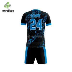 Uniforme de Fútbol Personalizado de Alta Calidad con Logotipo, Manga Corta, Secado Rápido, Transpirable y Cómodo, Premium, Unisex, para Adultos, para Todas las Temporadas - Product Image 3