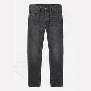Jeans Baggy pour Hommes en Denim Personnalisé avec Impression sur Écran, Streetwear, Jeans Vintage Délavés, Vente en Gros, Fournisseur en Gros - Product Image 1