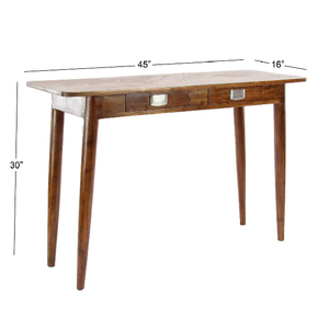 Best Selling Modern Design Wood <b>Console</b> <b>Table</b> New Arrival Handcrafted <b>Storage</b> Shelve Naturel Wooden Furniture - Product Image 6