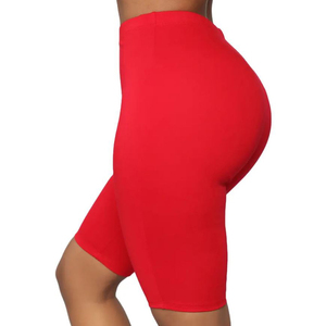 Shorts de Ciclismo para Mujer, Transpirables, de Poliéster y Elastano, con Efecto Push-Up, Color Nude, Leggings Negros para Gimnasio - Product Image 4