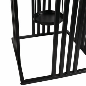 New Arrival Handmade <b>Metal</b> <b>Lanterns</b> with Customized Size for Home Decor Iron Glass Material Garden Decor at Wholesale Rate S/2 - Product Image 4