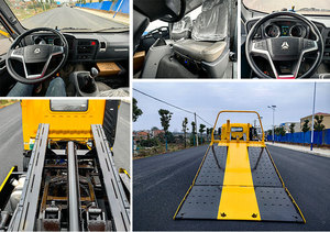 Nuevo Camión de Remolque Howo Diésel 4x2, Transmisión Manual, Capacidad de 6 Toneladas, Transportador de Autos, Remolque de Rescate en Carretera, <span class=keywords><strong>Plataforma</strong></span> Plana - Product Image 6