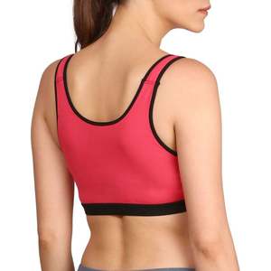 Soutien-gorge de sport pour femmes de haute qualité en gros, logo personnalisé, vêtements de fitness, soutien-gorge de sport respirant pour la salle de sport et le yoga avec une excellente qualité d'impression - Product Image 3